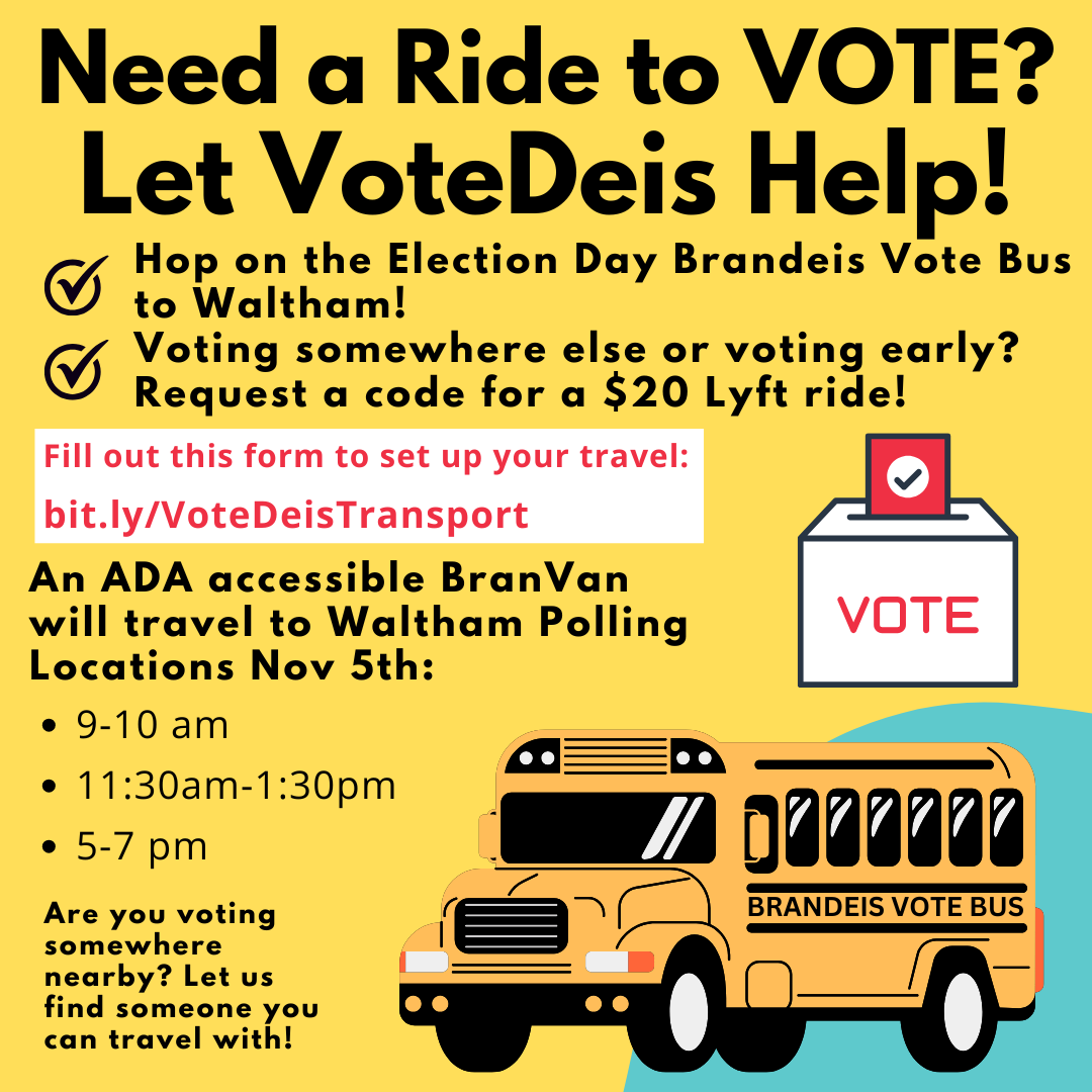 Election Day Transportation Flyer